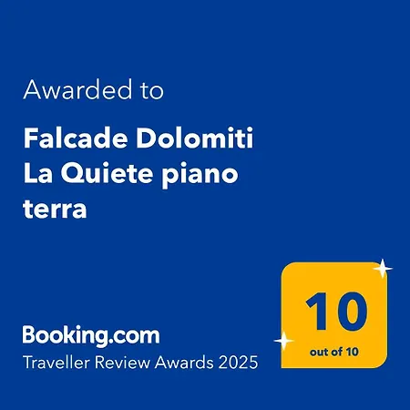 דירה Falcade Dolomiti La Quiete Piano Terra